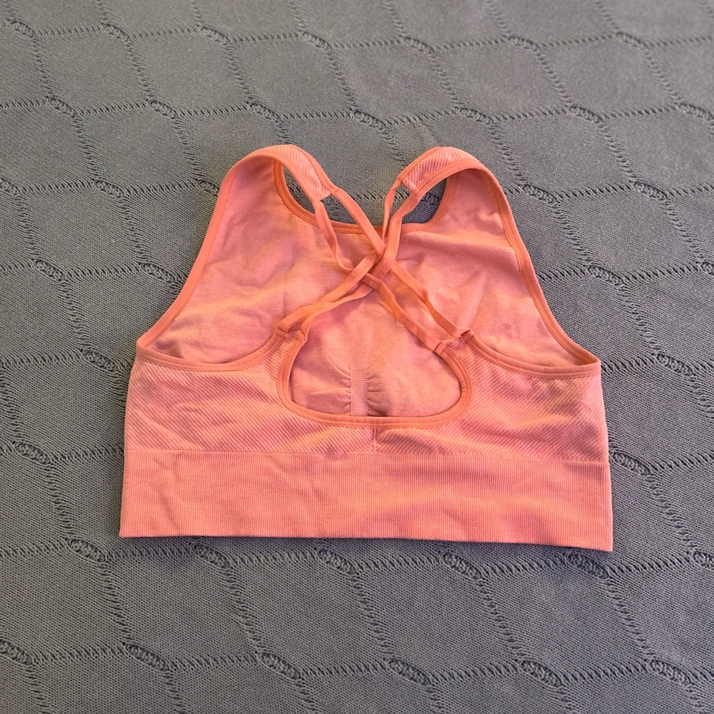 New Balance Peach Sports Bra